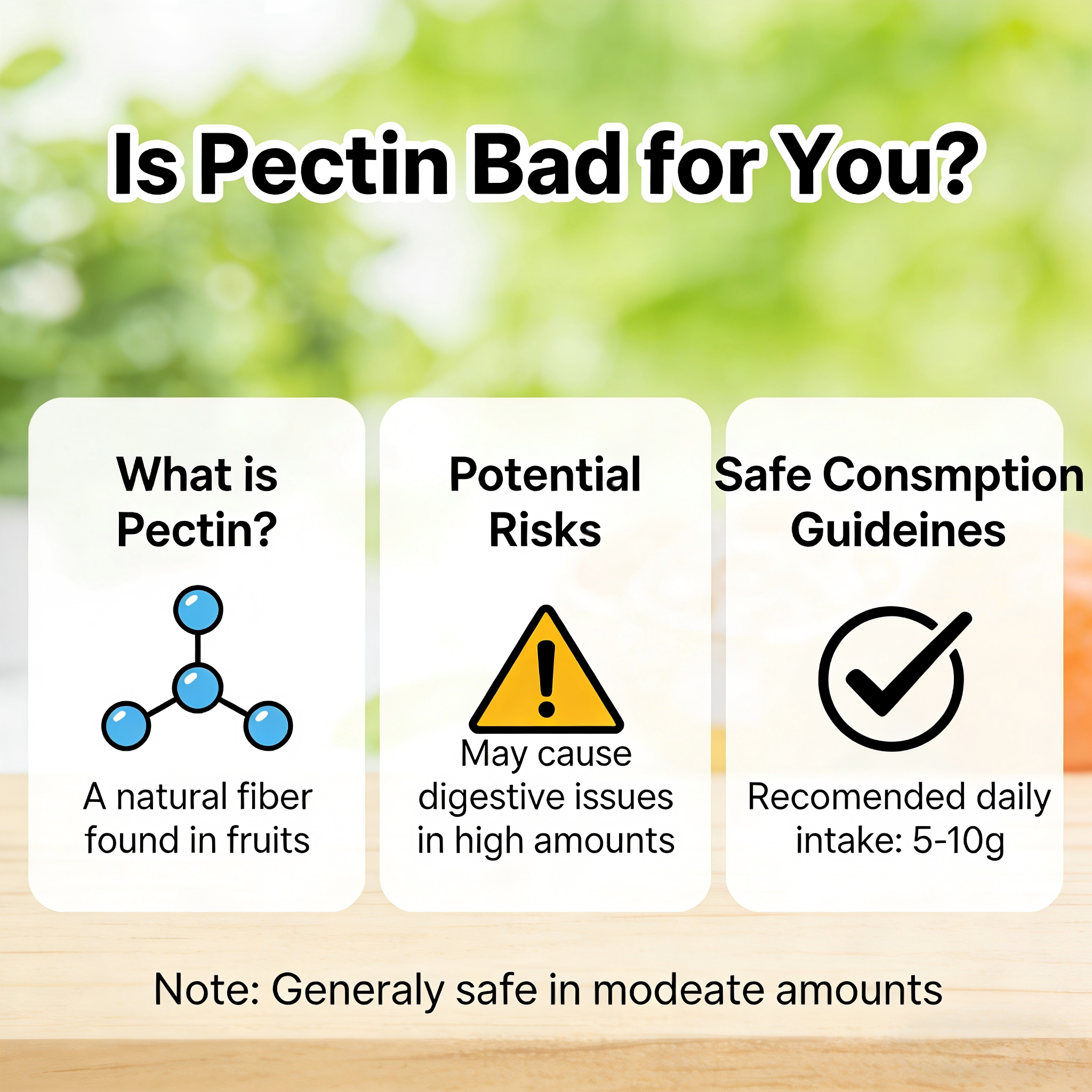 Pourquoi la pectine est-elle mauvaise pour vous